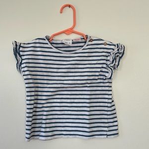 Zara striped t-shirt 18-24mo